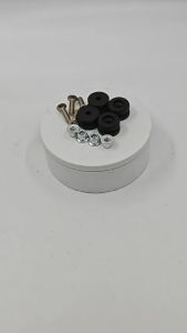 4pcs/set karet body motor abs dudukan karet quick release dangan baut clip untuk box bagasi sepeda motor