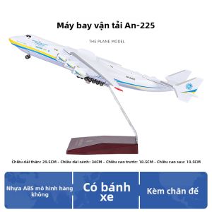 JIZHICHEN | Mô Hình Máy Bay AN-225 Tặng Phẩm Trưng Bày
