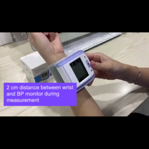 COD TaffOmicron Tensimeter Digital Alat Ukur Tekanan Darah Akurat Pergelangan + 2 Pcs Baterai AAA