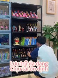 Tủ trưng bày mô hình kệ trưng bày acrylic tủ lưu trữ kính trong suốt tủ trưng bày sưu tầm