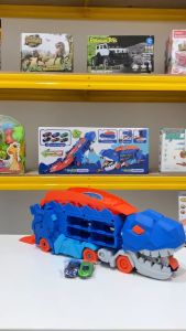 [KST] Mainan Dinosaurus Deformation Cars Track Slide 6 Mobil Kado Ulang Tahun Anak Laki Laki