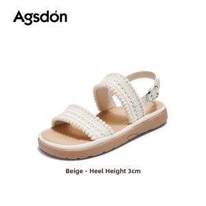 Agsdon | Sport Casual Soft Bottom Cross-Strap Sandals