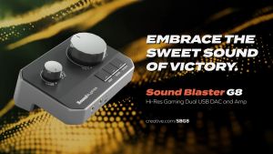 Creative Sound BlasterX G8 (New) การ์ดเสียง Hi-Res Gaming DUAL USB DAC and Amp