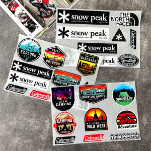 Miếng Dán Xe Off-Road Camp Outdoors Trang Trí Xe Tấm Dán Cửa Sổ Sau Xe Tấm Dán Xe Ford Ranger Ford Bronco Ford F150