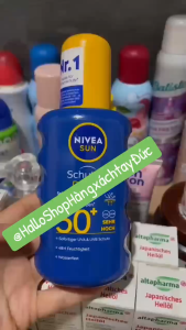 @HalloShopHàngxáchtayĐức - KEM CHỐNG NẮNG BẢO VỆ DA Nivea Sun Schutz & Pflege 50+ (200ml)