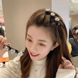 XIAOBOACC Anit Slip Handmade Hair Clip for Women Korean Fashion Classic Bangs Hair Barrette Pins And Clips Hand-woven Jewelry Accessories