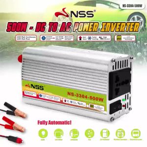 Nss solar inverter 12v to 220v DC to Ac inverter car home power inverter 12v 220v solar power inverter high conversion rated 500W/1000W/2000W