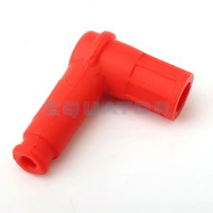 1 Piece Red Motorcycle Spark Motorcycle Universal High Pressure Cap Spark Plug Cap Quad Buggy Motorbike Spark Plug Cap
