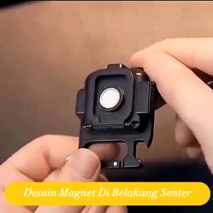 LAMPU LED GANTUNGAN KUNCI MULTIFUNGSI/LAMPU CAMPING CAS USB