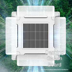 Central Air Conditioner Wind Shield Practical Punch-free Anti-direct Blowing Wind Shield Air Conditioner Anti-direct Blowing