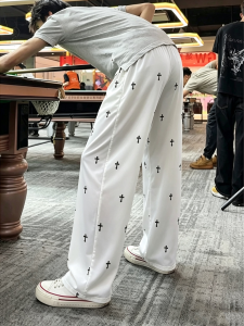 OUMULONG | Lightweight Cooling Ice Silk Summer Trousers