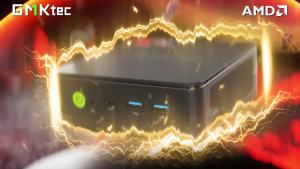 GMKtec | GMKtec M6 Ultra Gaming Mini PC AMD Ryzen 5 7640HS (Upgraded 6600H/6800H) Desktop Mini Computers WiFi 6/BT 5.2 Triple 4K Display