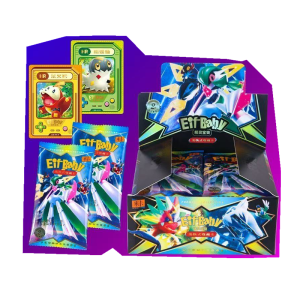 30pcs Pokemon Anime Game Eif Card Luxury Pet Card Collection Exchange Gift Box Card Toys ChildrenS Hobbies Kid Christmas Gifts