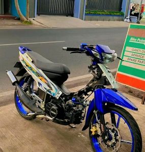 knalpot fiz r force one full sirip suara garing prepet