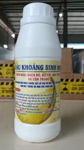 DẦU KHOÁNG SINH hỌC Trừ Nhện đỏ Bọ Trĩ Sâu Vẽ Bùa Và Côn Trùng Gây Hại Cây Trồng - Chai 500ml
