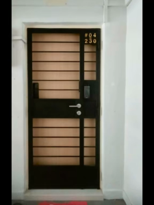 Fire-rated Main Door & Gate | Schlage Digital Rim Lock | Smart Door Lock | Installation Provided | Customizable Design