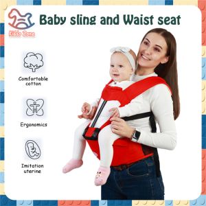 A MUST-HAVE FOR MOTHERS - Baby Carrier Infant Toddler Backpack Bag Multifunctional Gear Hip Seat Wrap Outdoor Seat