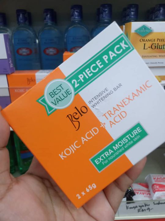 belo Kojic acid soap duoble pack | Lazada