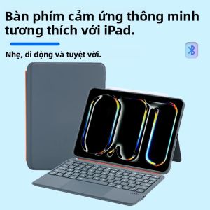 Bàn Phím Rời Có Đèn Nền Magic Dành Cho iPad Air 11 2024 M2 Air 4 Air 5 Thế Hệ Thứ 10 10.9 Bàn Phím Không Dây Cho iPad Pro 11 2024 M4 10.2/Air3