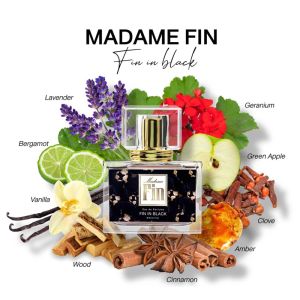🌈🌈 Madame Fin มาดามฟิน น้ำหอมมาดามฟิน ช่วยสร้างความมั่นใจ ความเป็นมิตร กลิ่นน้ำหอมหรูหรา รุ่นคลาสสิค ของแท้ 💯 [ 1 ขวด ]