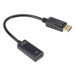 4K DisplayPort DP to HDMI-Compatible Converter HD 1080P Male to Female Display Port DP to HDTV Video Audio Adapter for PC Laptop