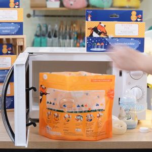 MISTER FOX ถุงนึ่งขวดนมไมโครเวฟ