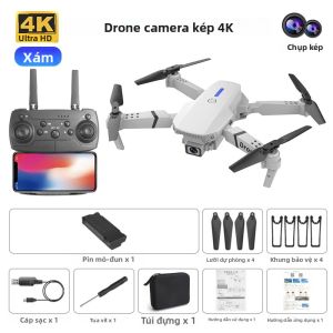 Máy Bay Không Người Lái E99s&E88Pro 8K HD Camera Kép Với Tính Năng Tránh Vật Cản Bằng Luồng Quang Học Động Cơ Không Chổi Than Điều Khiển Từ Xa Phạm Vi Lên Đến 1000m