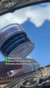 Amura Night Cream Dr Shindy Skincare - Kencangkan Kulit & Hilangkan Flek Hitam