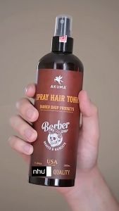 Xịt Tạo Phồng Tóc AKUMA SPRAY HAIR TONIC – Bí quyết giữ nếp tóc lâu bảo vệ tóc dưới nhiệt độ cao