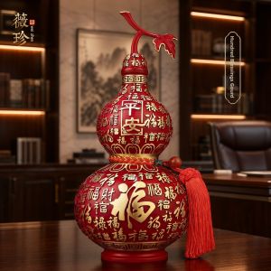 WEIZHEN | Elegant High-End Brass Gourd Decorative Ornament