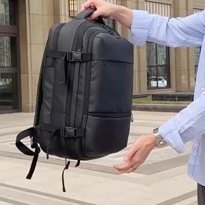 Penghantaran dari China [2025] Beg galas berkapasiti besar boleh kembangkan lelaki beg galas perjalanan perniagaan mewah beg komputer riba komuter 3.1
