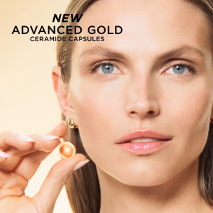 [NEW] Elizabeth Arden Advanced Gold Ceramide Daily Youth Restoring Serum - 60 Capsules