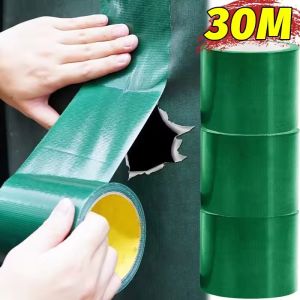 10/30M Waterproof Tarpaulin Repair Tape Strong Rainproof Cloth Adhesive Tape Outdoor Awning Garden Canopies Tent Repair Patch