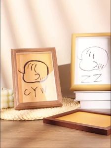 QIAOPIDIANDIAN | Khung Lưu Giữ DIY Tóc Bé và Dây Rốn