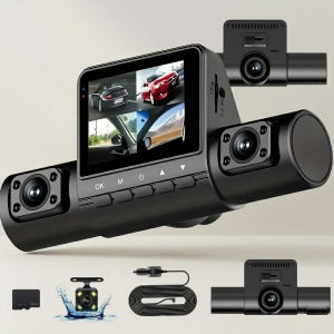 1080P Full HD 4 Lens Dash Cam Wide Angle Loop Recording IPS Screen Car Camera Vehicle Surveillance System