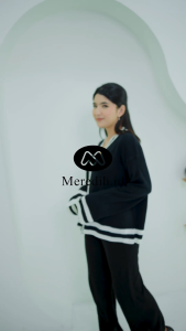 Cardigan Outer Premium Knit Sweater Atasan Oversize Wanita Kekinian Rajut