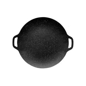 BBQ Grilling Pan Non-stick Oil Frying Baking Pan Outdoor Camping Kitchen Non-stick Maifan Stone Barbecue Tray