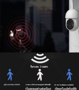 ไฟถนนจำลองกล้องวงจรปิด กล้องปลอม พลังงานแสงอาทิตย์ กันน้ำ ไฟ LED