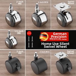 Universal 1.5 Inch Furniture Casters