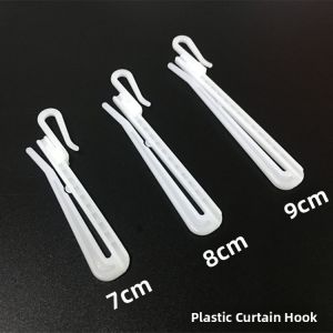 Adjustable Single Plastic Curtain Hook