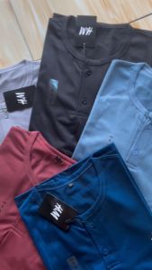 Kaos Pria Oblong Kancing Paket Hemat 100 Ribu 3 Pcs // Sehari-hari Bahan Katun Adem