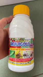 Xông hơi mạnh AKULAGOLD 260EW 450ml sâu vẽ bùa rệp sáp bọ trĩ nhện đỏ ruồi vàng Rầy nâu sâu cuốn lá sâu đục thân bọ nhảy Bọ trĩ bọ phấn rầy xanh