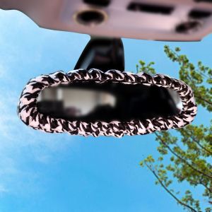 Universal Manual Automatic Car Shift Lever Cover Decorative Steering Wheel Cover Ethnic Style Shift Knob Cover Car Interior Accessories