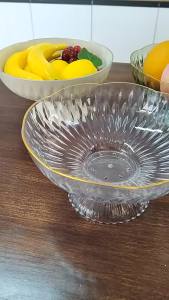 Drainable High Appearance Fruit Plate