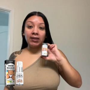 Body Whitening Bleach Cream Brighten Underarm Elbow Knees Joint Removal Intimate Parts Dark Spots Melanin Snow Bleach Cream 30ml
