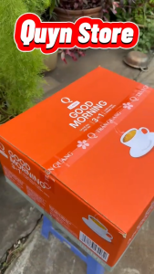 Cà phê hòa tan TRẦN QUANG 3in1 good morning bịch x 24 ống