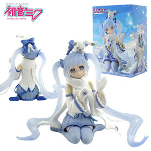 Bandai | 2026 Anime Snow Hatsune Miku 10th Anniversary Edition Cute Girl Noodle Stopper Model Toy Desktop Decor Collection Toy Gifts