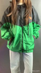 HOLDERS Jaket Olahraga Parasut | Windbreakers Hoodie Zipper Tracktop Suit Casual Vintage SAGA Series