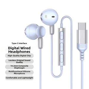Jieyang | High-Quality Digital Audio Type C Wired Headphones