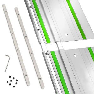 เลื่อยรางคู่มือชุดเชื่อมต่อรางเปลี่ยนไม้กระดานตัดคู่มือ Rail Connector สําหรับหลายสไตล์ Track Saw